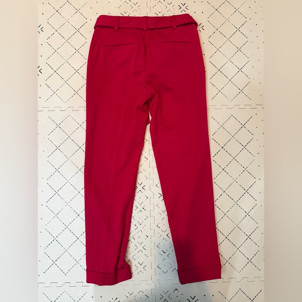 Ann Taylor LOFT Devin Tie Waist Slim Pants size 0 - Picture 8 of 8